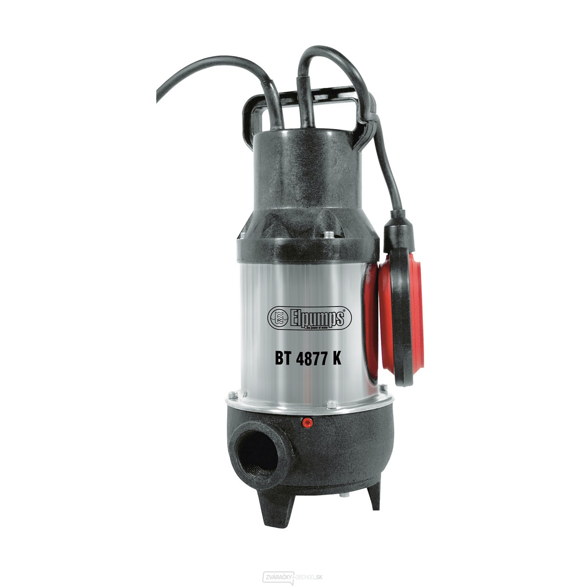 Kalové čerpadlo do septiku Elpumps BT 4877 K s obežným kolesom