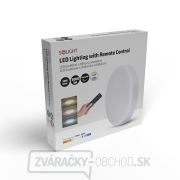 Solight LED osvetlenie LECCE s diaľkovým ovládačom, 50W, 3000lm, 40cm náhled