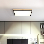 Solight LED stropné osvetlenie dekor dreva, 3000lm, 40W, 45x45cm náhled