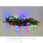 Solight LED vonkajšia vianočná reťaz, 300 LED, 30m, prívod 5m, 8 funkcií, časovač, IP44, viacfarebný Náhľad