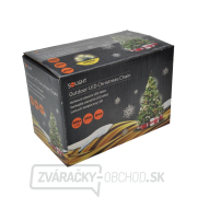 Solight LED vianočná reťaz, 500 LED, 50m, prívod 5m, IP44, teplá biela náhled