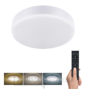 Solight LED osvetlenie LECCE s diaľkovým ovládačom, 36W, 2160lm, 30cm Solight LED osvetlenie LECCE s diaľkovým ovládačom, 36W, 2160lm, 30cm gallery main image