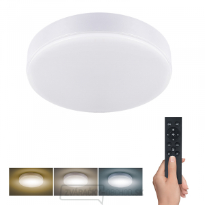 Solight LED osvetlenie LECCE s diaľkovým ovládačom, 36W, 2160lm, 30cm gallery main image