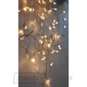 Solight LED vianočný záves, cencúle, 360 LED, 9m x 0,7m, prívod 6m, vonkajšie, teplé biele svetlo Náhľad