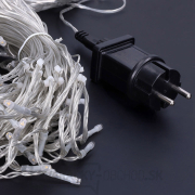 Solight LED vianočný záves, cencúle, 360 LED, 9m x 0,7m, prívod 6m, vonkajšie, teplé biele svetlo náhled