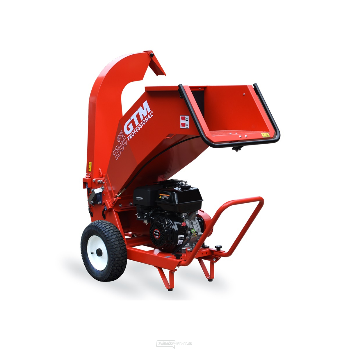 Drvič konárov s benzínovým motorom GTM GTS 1300G