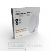 Solight LED stropné svetlo Plain, 3CCT, 36W, 2520lm, 3000K, 4000K, 6000K, okrúhle, 45cm Náhľad
