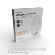 Solight LED stropné svetlo Plain, 3CCT, 36W, 2520lm, 3000K, 4000K, 6000K, okrúhle, 45cm Náhľad