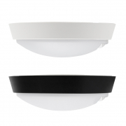 Solight LED vonkajšie osvetlenie so senzorom a nastaviteľnou CCT, 18W, 1350lm, 22cm, 2v1 - biely a čierny kryt náhled