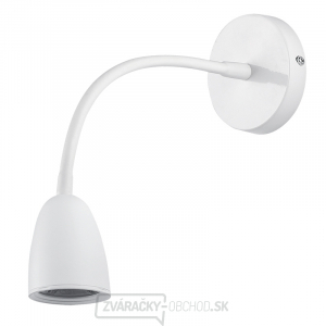 Solight LED nástenná lampička, stmievateľná, 4W, 280lm, 3000K, biela gallery main image