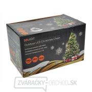 Solight LED vianočná reťaz, 300 LED, 30m, prívod 5m, IP44, biela náhled