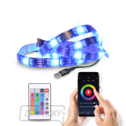 Solight LED WIFI smart RGB opasok pre TV, 4x50cm, USB náhled