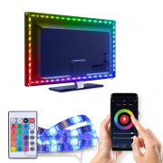 Solight LED WIFI smart RGB opasok pre TV, 4x50cm, USB gallery main image