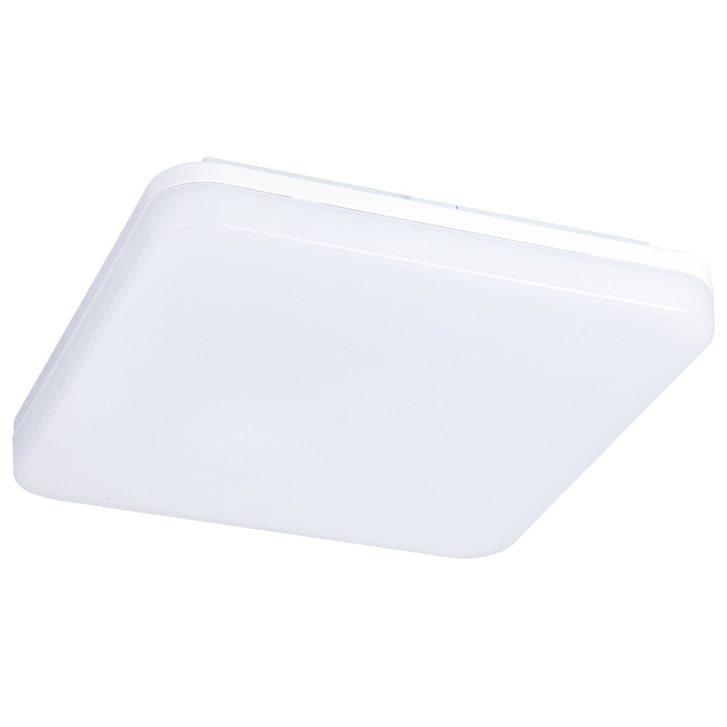 Solight LED vonkajšie osvetlenie, prisadené, štvorcové, IP54, 24W, 1920lm, 4000K, 28cm
