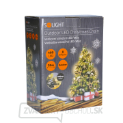 Solight LED vonkajšia vianočná reťaz, 400 LED, 20m, prívod 5m, 8 funkcií, IP44, teplá biela náhled