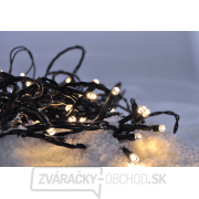 Solight LED vonkajšia vianočná reťaz, 400 LED, 20m, prívod 5m, 8 funkcií, IP44, teplá biela gallery main image