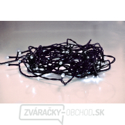 Solight LED vonkajšia vianočná reťaz, 400 LED, 20m, prívod 5m, 8 funkcií, IP44, studená biela náhled