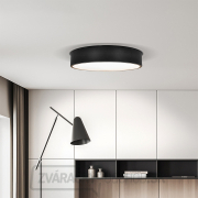 Solight LED stropné osvetlenie LECCE, 3CCT, 36W, 2100lm, 30cm, 3000/4000/6000K, čierna náhled