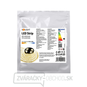 Solight LED svetelný pás 5m, 198LED/m, 16W/m, 1500lm/m, IP20, teplá biela náhled