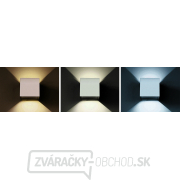 Solight LED vonkajšie nástenné osvetlenie Parma, 6W, 360lm, 10-110 °, biela náhled