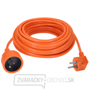 Solight 1z predlžovací prívod - spojka, 15m, 3 x 1,5mm2, oranžová Náhľad