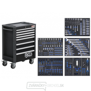 BGS 4113, Dielenský vozík Profi Standard | 8 zásuviek | s 234 nástrojmi BGS 4113, Dielenský vozík Profi Standard | 8 zásuviek | s 234 nástrojmi gallery main image