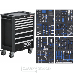 BGS 4114, Dielenský vozík Profi Exclusive | 8 zásuviek | s 259 nástrojmi BGS 4114, Dielenský vozík Profi Exclusive | 8 zásuviek | s 259 nástrojmi gallery main image