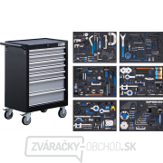 BGS 6076, Dielenský vozík | 7 zásuviek | súpravy náradia na nastavenie motora Náhľad