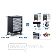 BGS 6076, Dielenský vozík | 7 zásuviek | súpravy náradia na nastavenie motora Náhľad