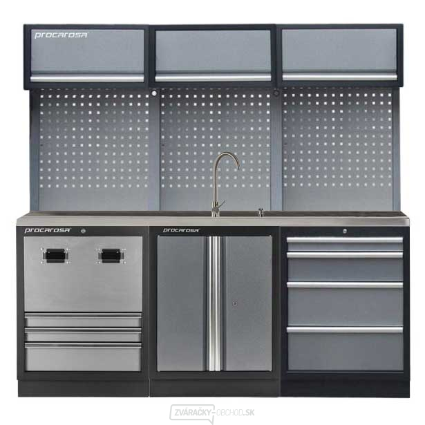 Zostava dielenského nábytku Procarosa PROFI 3AC4