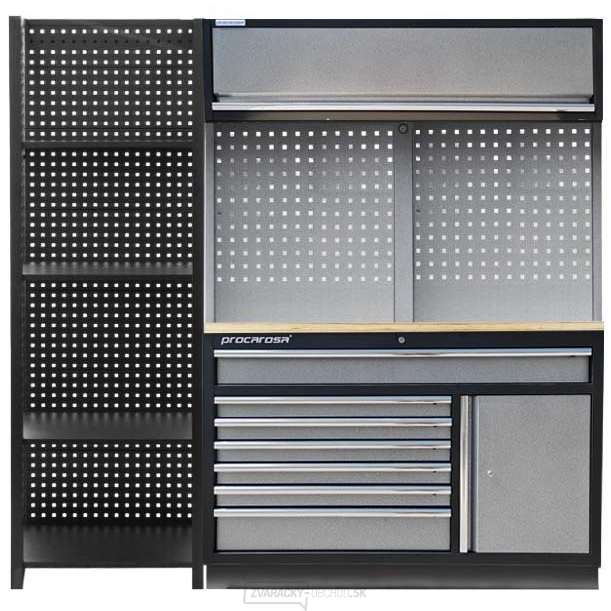 Zostava dielenského nábytku Procarosa PROFI TGC-1371-680 Pracovná doska: drevená