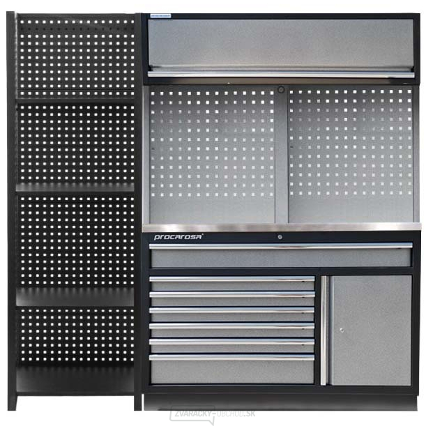 Zostava dielenského nábytku Procarosa PROFI TGC-1371-680 Pracovná doska:: nerezová