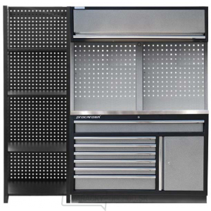 Zostava dielenského nábytku Procarosa PROFI TGC-1371-680 Pracovná doska:: nerezová Zostava dielenského nábytku Procarosa PROFI TGC-1371-680 Pracovná doska:: nerezová gallery main image