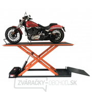 Zdvihák nožnicový na motocykle, elektrohydraulický, nosnosť 700 kg - LUX 700 EH gallery main image
