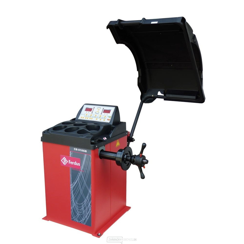 Vyvažovačka automobilových kolies CB910GB, 10"-24", displej, kompaktné rozmery