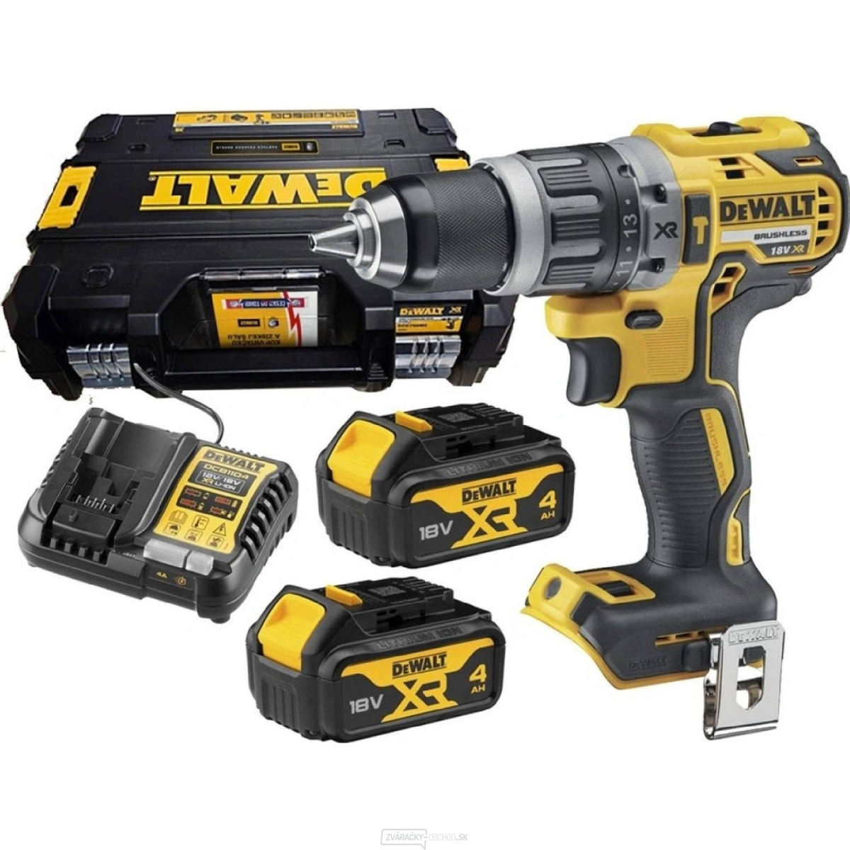 Príklepová vŕtačka DeWALT DCD796M2