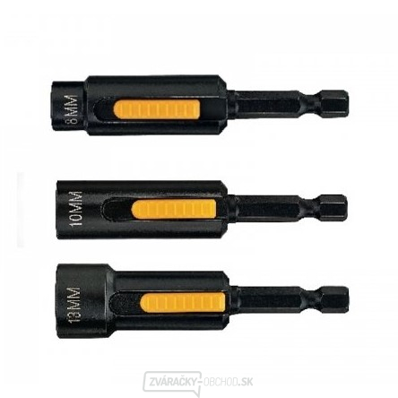 Sada nástavcov Dewalt 3ks