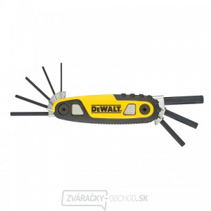 DeWALT DWHT0-70263 vrecková inbusová súprava na ťažkú prácu gallery main image