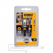 Torzné bity 2xPh2 5 0mm magnetický držiak DeWALT DT70536T gallery main image