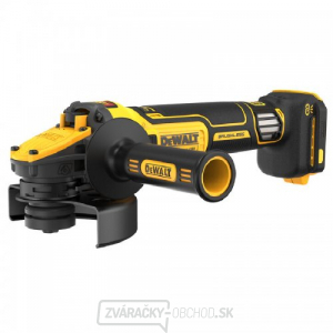 Akumulátorová uhlová brúska DeWALT DCG409VSN 125 mm XR Li-Ion 18 V s dvojčinným posuvným spínačom