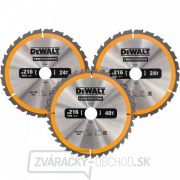 Sada 3ks pílových listov 216x30mm (2xDT1952, 1xDT1953) DeWALT DT1962 Sada 3ks pílových listov 216x30mm (2xDT1952, 1xDT1953) DeWALT DT1962 gallery main image