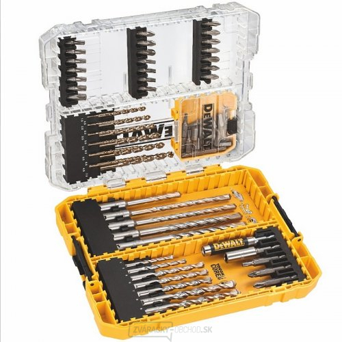 DeWALT DT70760 68-dielna súprava vrtákov a bitov DeWALT DT70760 68-dielna súprava vrtákov a bitov gallery main image