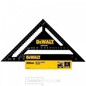 Tesársky uholník - 30 cm DeWALT DWHT25228-0 Tesársky uholník - 30 cm DeWALT DWHT25228-0 gallery main image