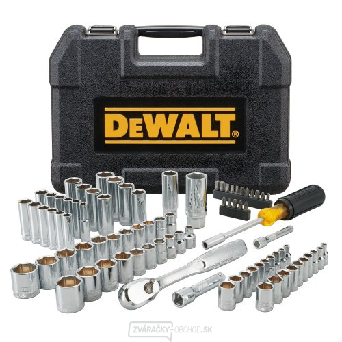 DeWALT DWMT81531-1 84-dielna sada račňových nástrojov 1/4 DeWALT DWMT81531-1 84-dielna sada račňových nástrojov 1/4