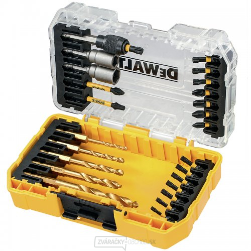 DeWALT DT70735T 25-dielna súprava vrtákov a bitov