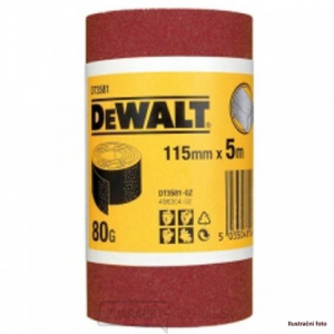 Kotúč brúsneho papiera 5 m x 115 mm P 180 DeWALT DT3583