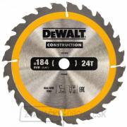 Pilový kotúč 184x16mm 24z DeWALT DT1939 Pilový kotúč 184x16mm 24z DeWALT DT1939 gallery main image