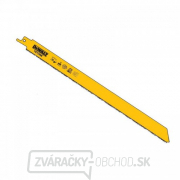 Pílový list na tehly, tvárnice, keramiku, laminát, mäkkú oceľ a drevo s klincami pre mečové píly 228 mm DeWALT DT2333 gallery main image