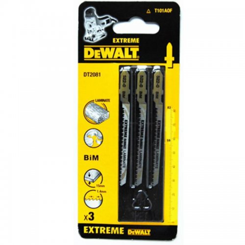 Pílový list na laminátové zakrivené rezy pre priamočiare píly 82mm 5ks DeWALT DT2081