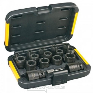 17-dielna sada nástrčiek pre rázové uťahováky DeWALT DT7506 17-dielna sada nástrčiek pre rázové uťahováky DeWALT DT7506 gallery main image